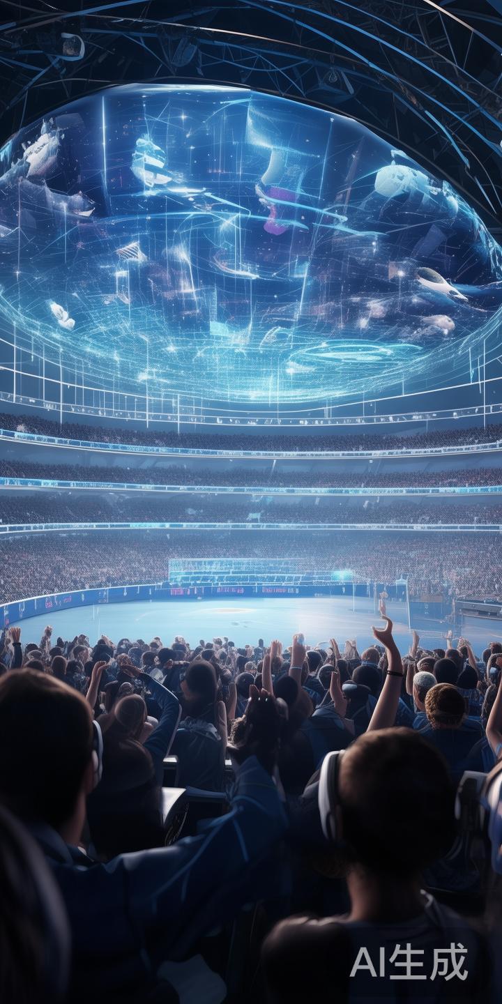 推动线上线下融合：依托云平台和互动技术，推动体育赛