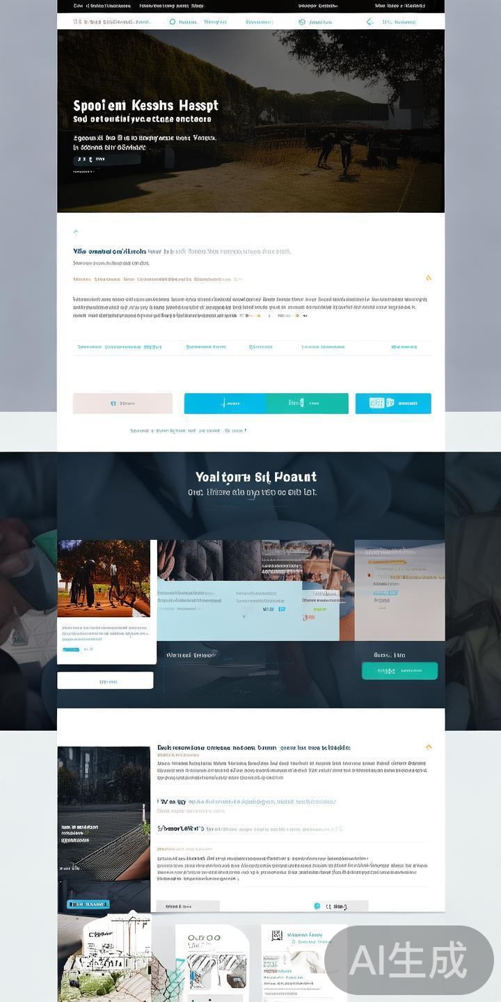 提升体育爱好者互动体验:半岛综合体育网页的优化策略与实践 良好的界面设计是提升互动的基础。网页布局应简洁明了